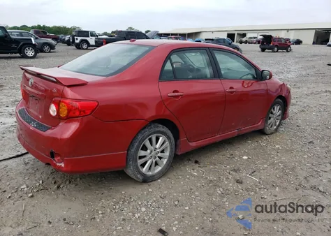 2010 Toyota Corolla Base z USA, uszkodzony, nr VIN 2T1BU4EEXAC515121